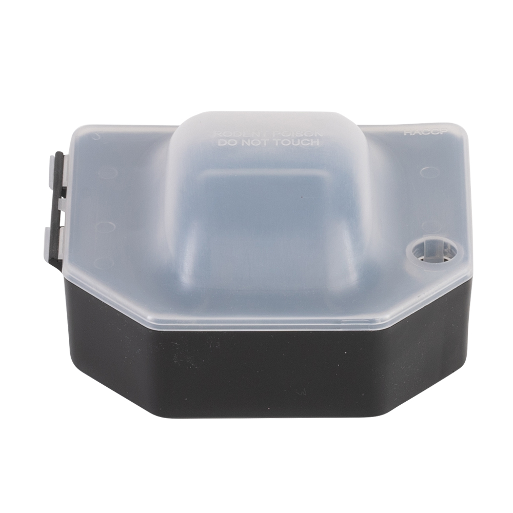 MUEDO106ITUV – Mini bait box for mice with metal skewer, transparent
