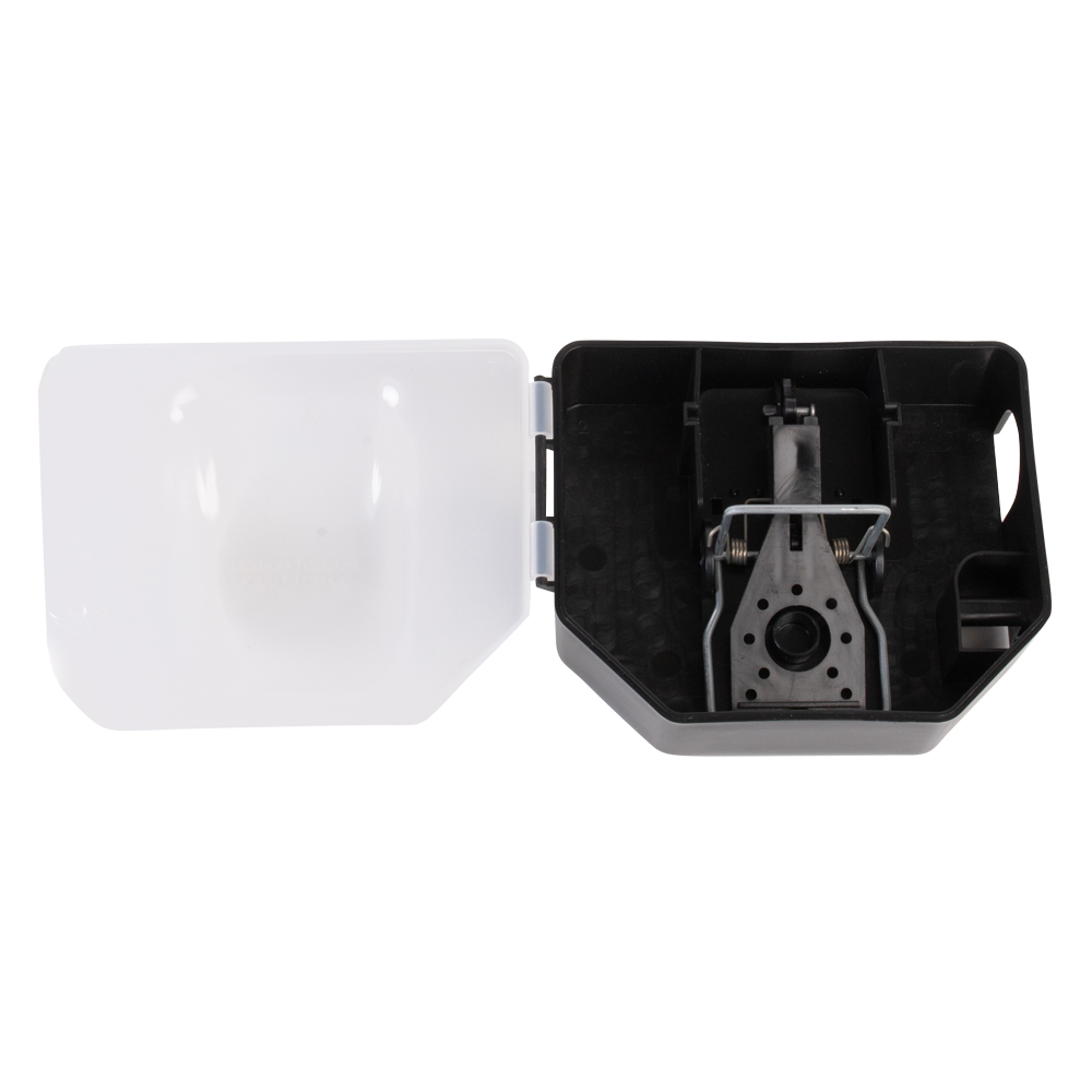 MUEDO106ITUV – Mini bait box for mice with metal skewer, transparent - Image 2