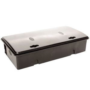 MUELB703ITFN – Live mouse trap XL without hole for insects, black