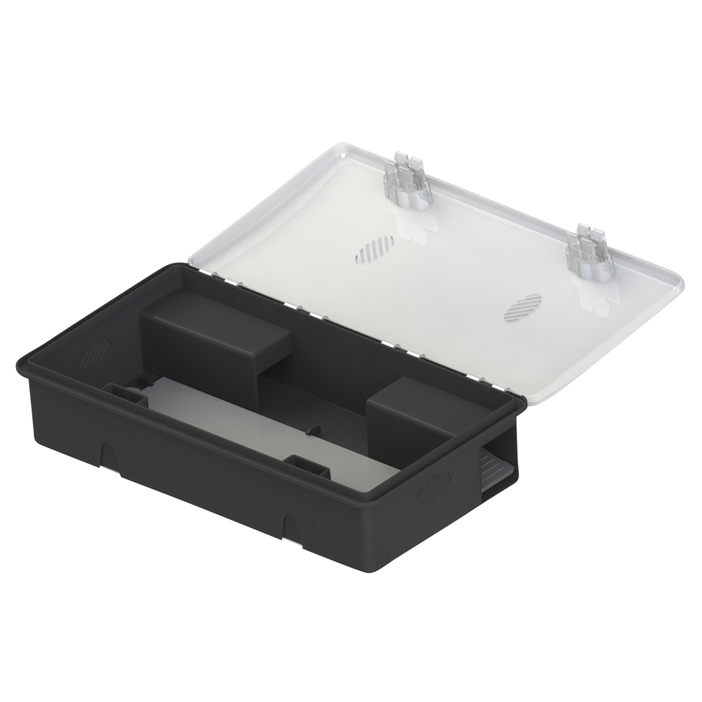 MUELB704ITUN – Live mouse trap XL without hole for insects, transparent - Image 3