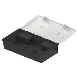 MUELB704ITUN – Live mouse trap XL without hole for insects, transparent