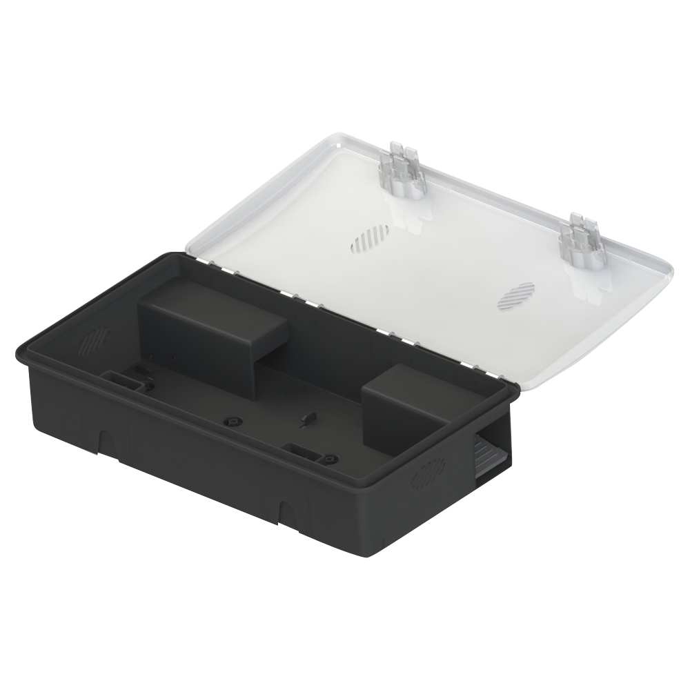 MUELB704ITUN – Live mouse trap XL without hole for insects, transparent