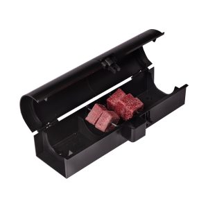 MUPAL113ITFE – Bait tunnel for with 2 skewers for rats, black