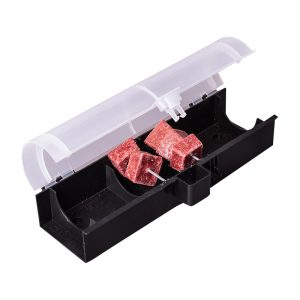 MUPAL114ITUV – Bait tunnel for with 2 skewers for rats, transparent
