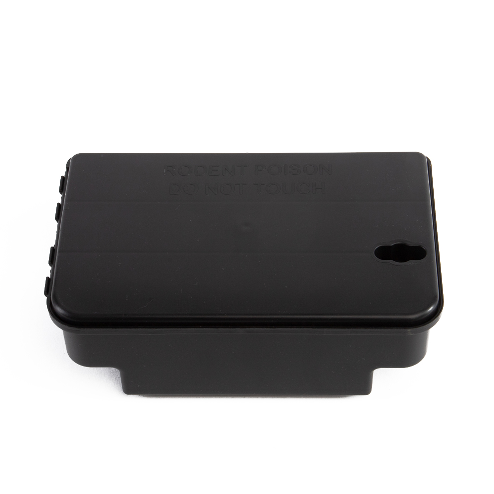 MUPLA101ITFE – Rat bait box with lid opening to one side, black - Image 6