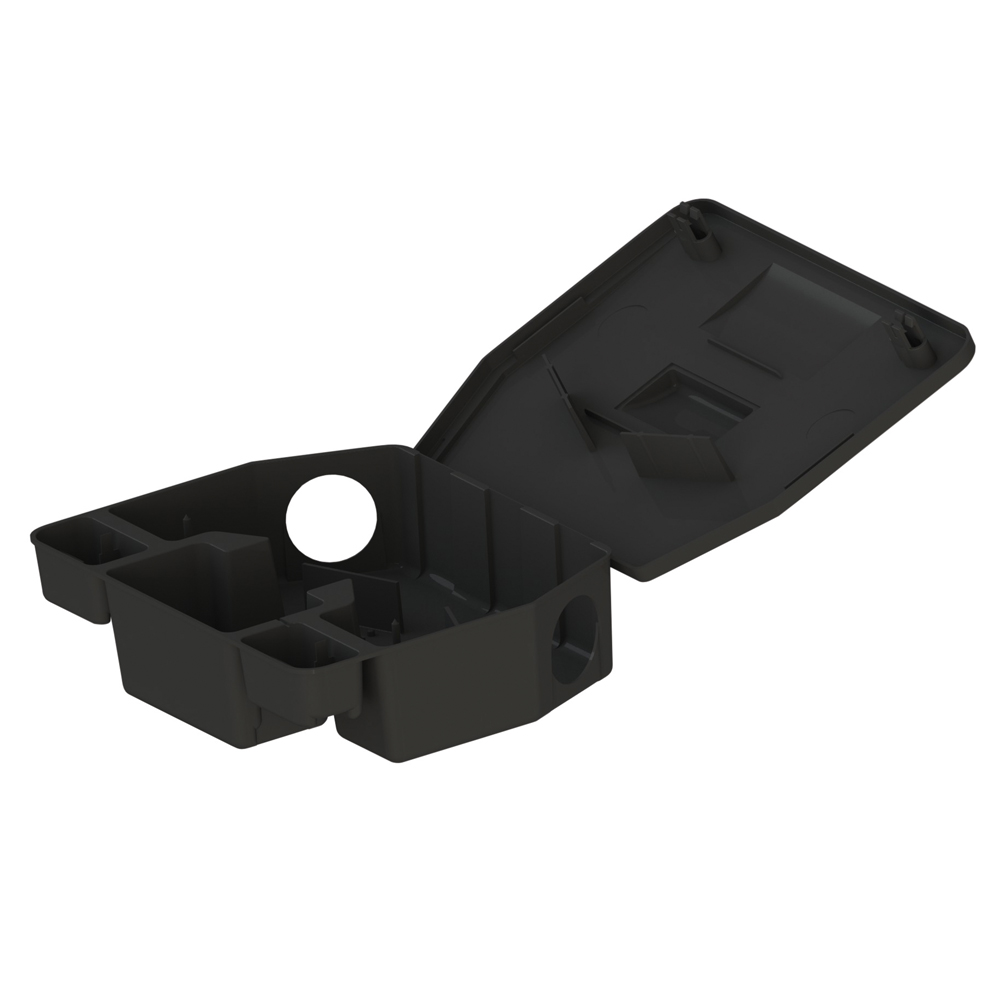 MUPLA501ITFE – Rat bait box, black