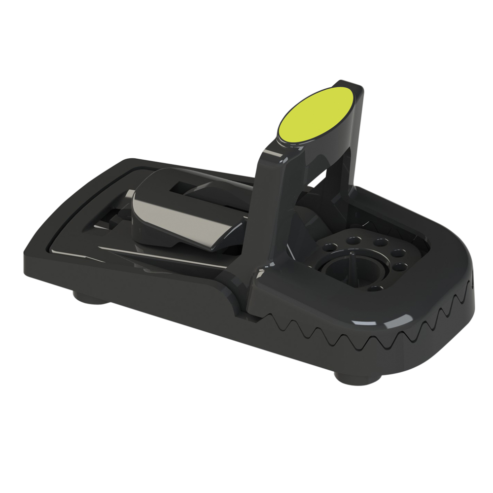 MUETI402ITSA – Mouse snap trap with yellow hammer