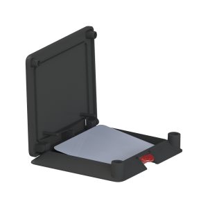 MUMOD101ITFK – Monitoring box with lifting lever, black