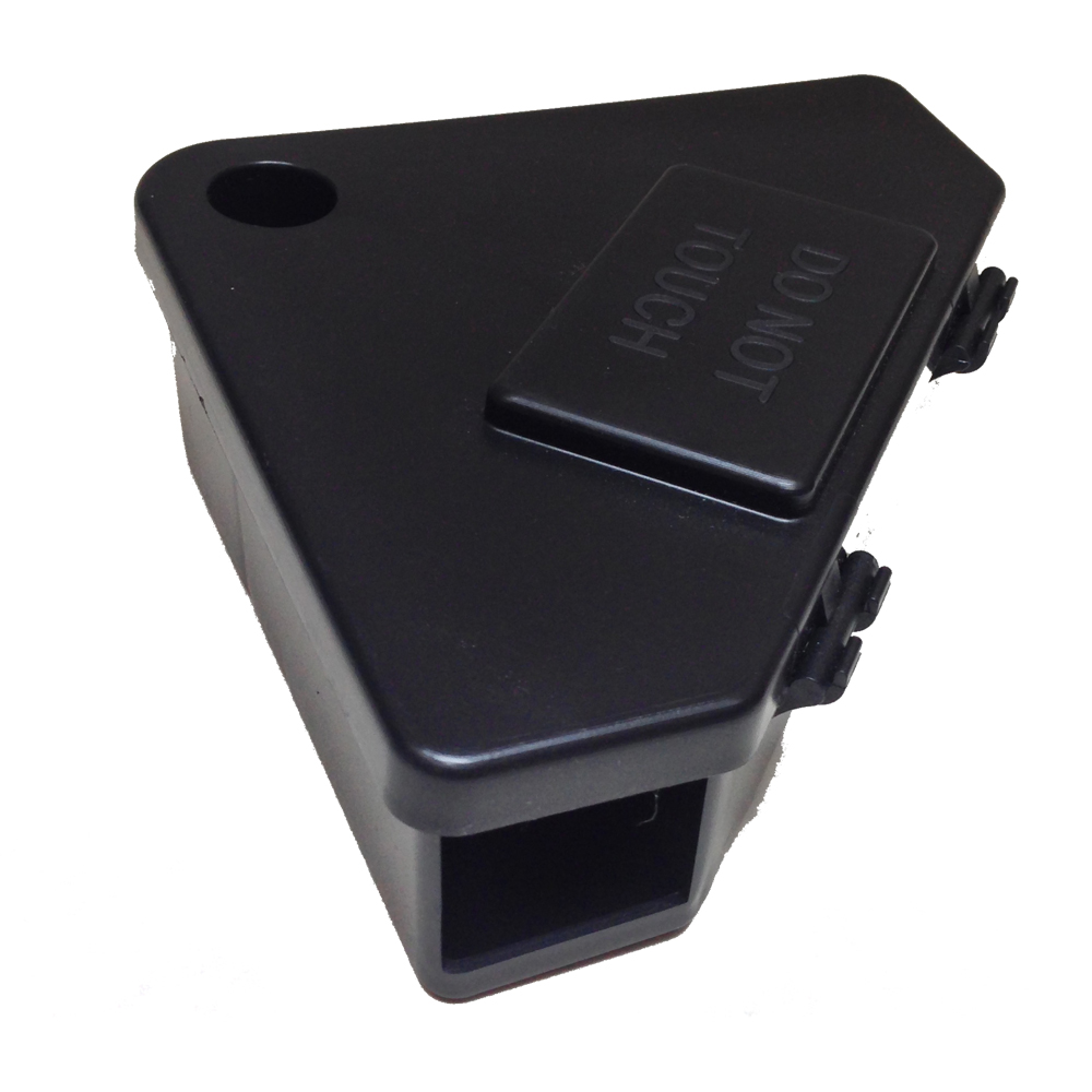 MUSED101ITFE – Bait box for mice to be placed in corners, black