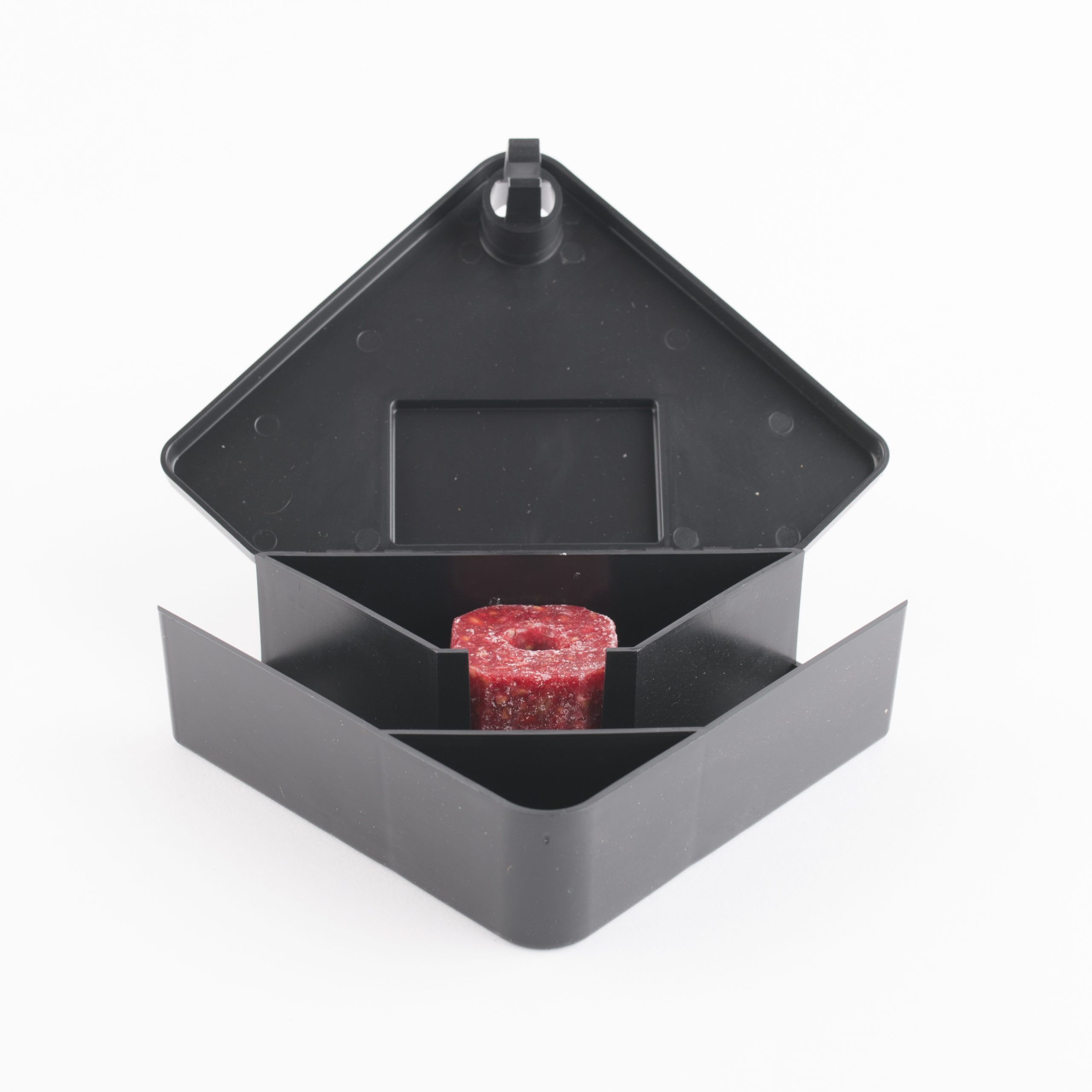 MUSED101ITFE – Bait box for mice to be placed in corners, black - Image 2